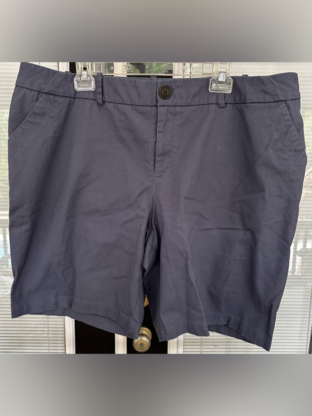Size 20W Ava & Vic Navy Blue Classic Women’s Shorts.